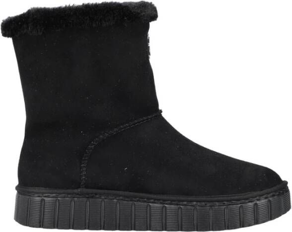 Rieker Comfortabele Zwarte Dameslaars Black Dames