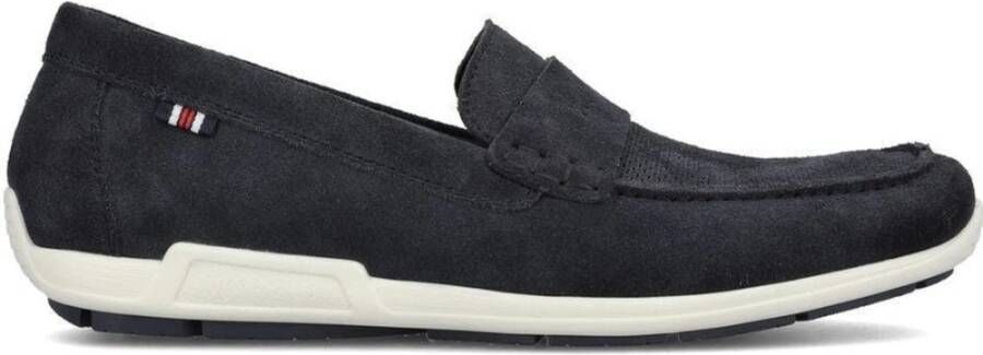 Rieker Moccasins 09050-14 Mannen Marineblauw Schoenen