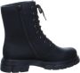 Rieker Hoge veterschoenen met stevige profielzool - Thumbnail 2