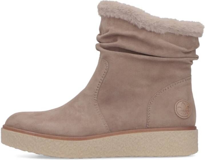 Rieker Winterlaarzen enkellaars slouchy schacht met binnenrits - Foto 4