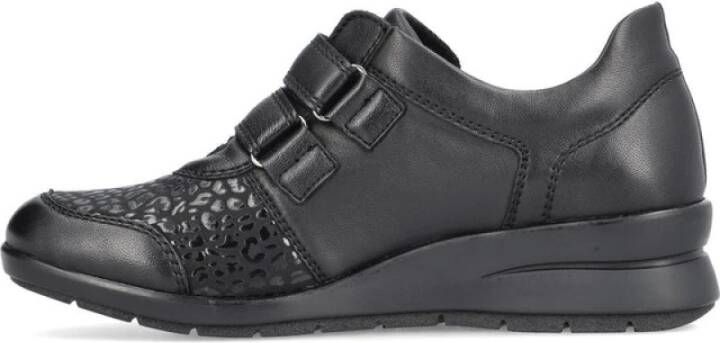 Rieker Stijlvolle Lichtgewicht Sneakers Black Dames