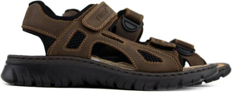 Rieker Stijlvolle platte sandalen