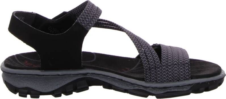 Rieker Stijlvolle platte sandalen