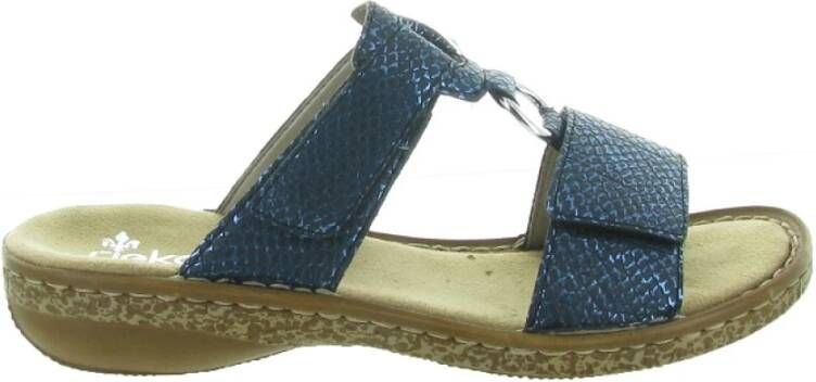 Rieker Stijlvolle Schoenen N1112 Blue Dames