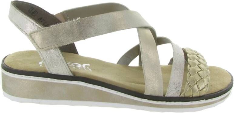 Rieker Stijlvolle Schoenen V3950 Beige Dames - Foto 5