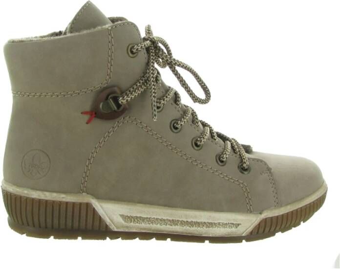 RRieker R-Rieker Hoge veterschoenen ankle boot high top sneaker leisure boots with zipper - Foto 8