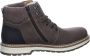 Rieker Stijlvolle Veterschoenen voor Mannen Brown Heren - Thumbnail 1