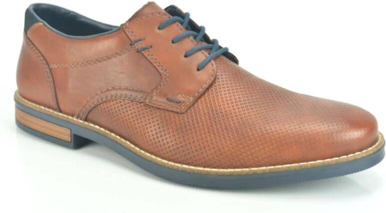 Rieker Stijlvolle Werk Schoenen Brown Heren