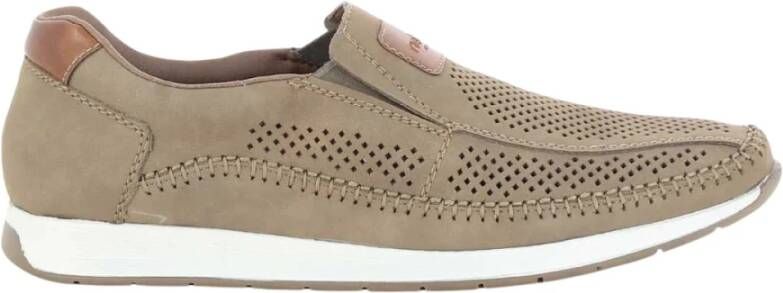 Rieker Taupe Loafers