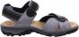 Rieker dames trekking sandalen blauw-grijs Sandalen 68851-14 blauw-grijs - Thumbnail 2