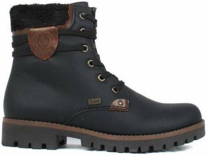 Rieker Winterlaarzen winterenkellaars veterschoenen laarzen in tex-uitvoering