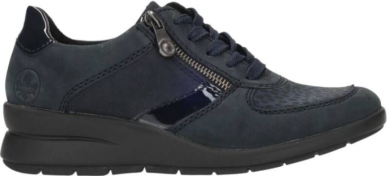 Rieker veterschoen Blue Dames