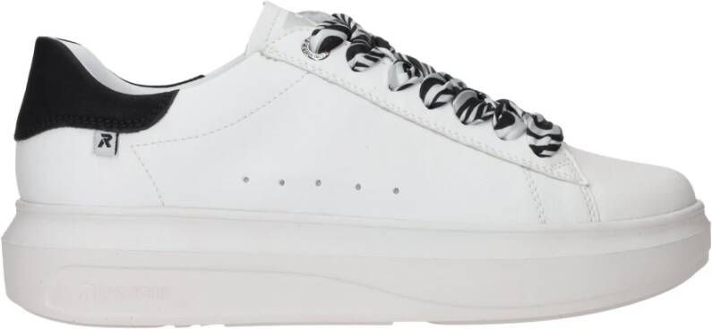 Rieker veterschoen White Dames