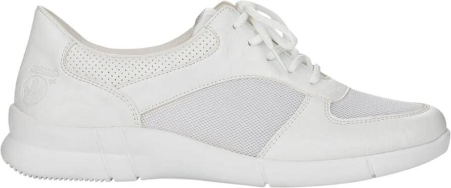 Rieker Weiss casual gesloten schoenen Wit Dames