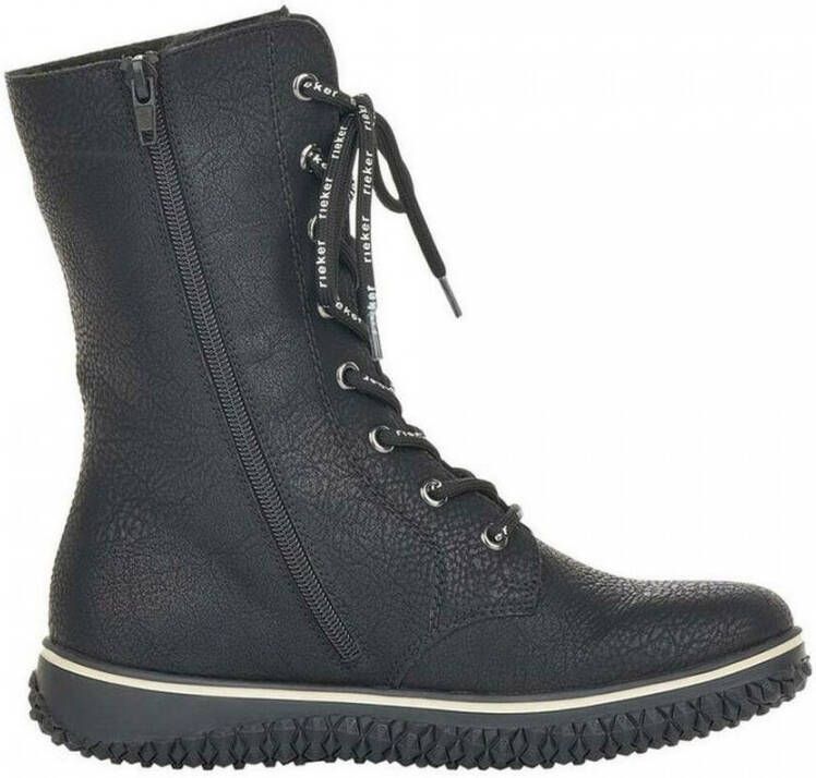 Rieker Casual veterschoenen Zwart Dames