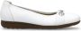 Rieker Witte Gesloten Ballerina's voor Vrouwen White Dames - Thumbnail 1