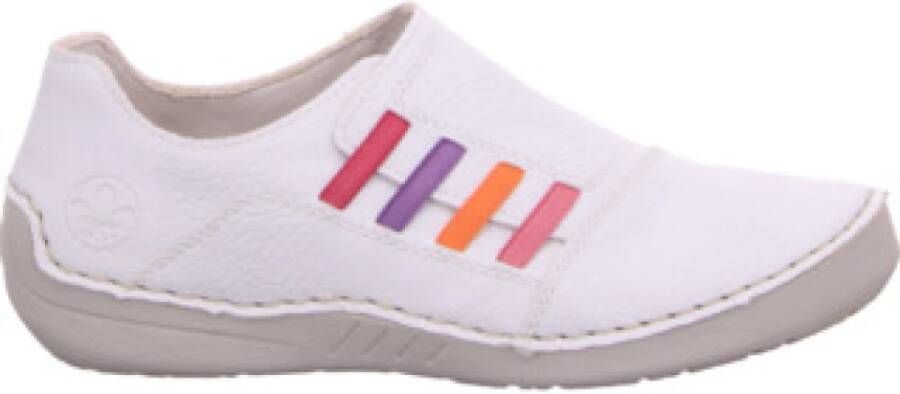 Rieker Instappers Slip-on sneaker instapschoen lage schoen met zachte binnenzool