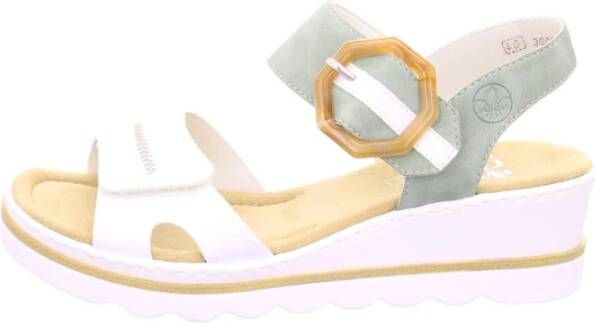 Rieker Witte Sandalen