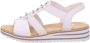 Rieker V0687-80 Sandaal wit - Thumbnail 2
