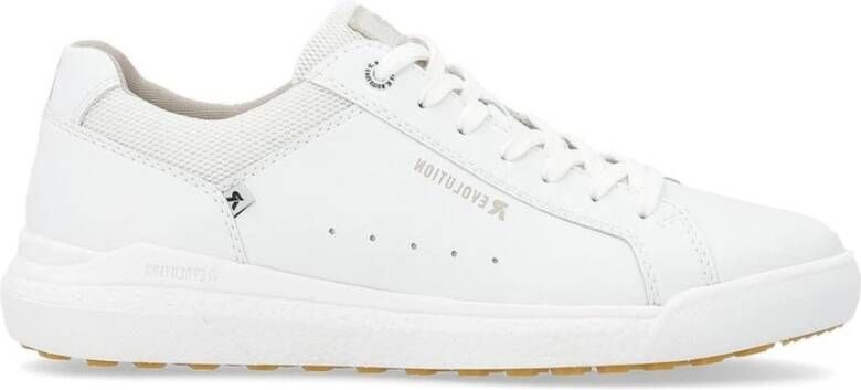 Rieker Witte Sneakers voor Mannen White Heren