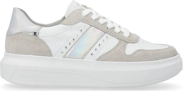 Rieker Witte Sneakers voor Vrouwen Multicolor Dames