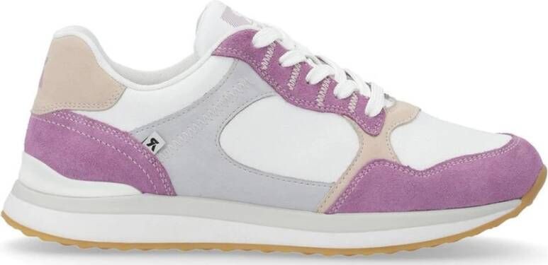 Rieker Witte Sneakers voor Vrouwen Multicolor Dames