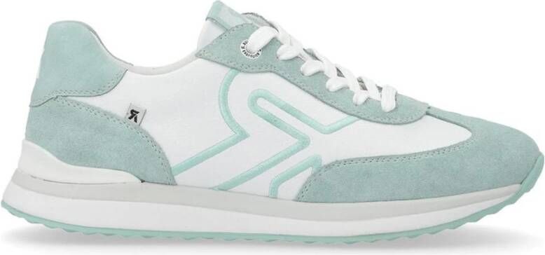 Rieker Witte Sneakers voor Vrouwen Multicolor Dames