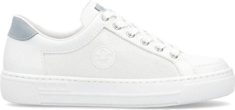 Rieker Witte Sneakers voor Vrouwen White Dames