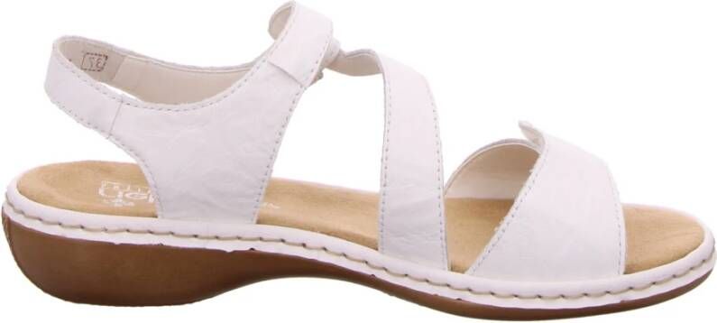 Rieker Witte Stijlvolle Schoenen
