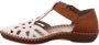 Rieker Witte Strappy Sandalen voor Dames - Thumbnail 1
