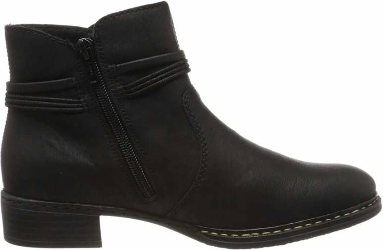 Rieker Cowboylaarsjes western enkellaars met sierbanden smalle vorm - Foto 2