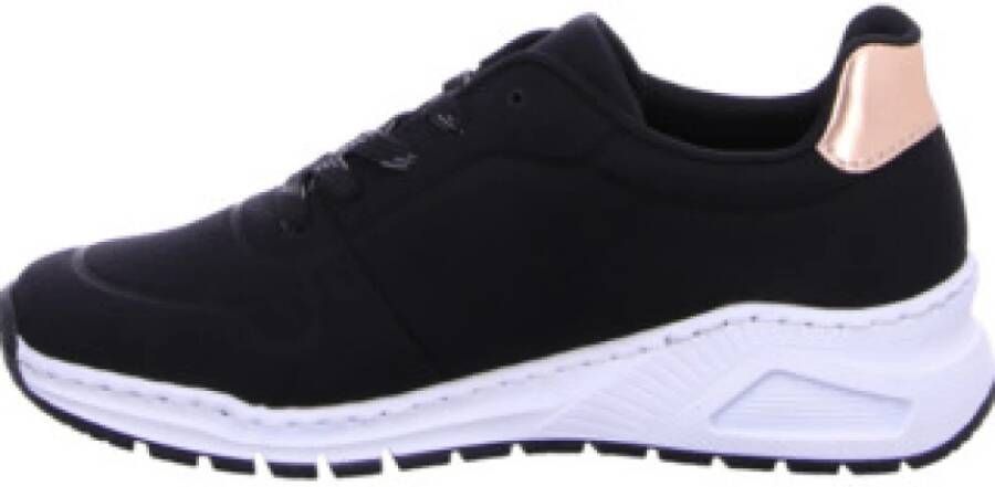 Rieker Sneakers met memosoft-binnenzool vrijetijdsschoen lage schoen veterschoen