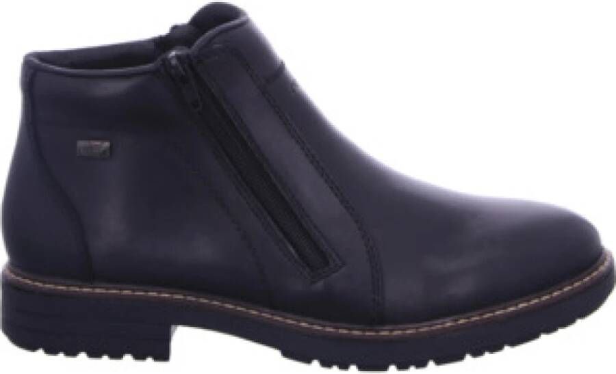Rieker Booties 33160-00 Mannen Zwart Laarsjes Laarzen