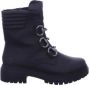 Rieker Winterlaarsjes winterlaarzen bikerboots hakken met gewatteerde schaprand - Thumbnail 2