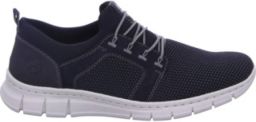 Rieker Slip-on sneakers Instapper halfhoge schoen vrijetijdsschoen met elastiek om in te stappen