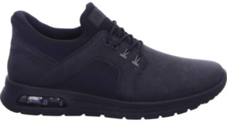 Rieker Slip-on sneakers vrijetijdsschoen lage schoen instapschoen met gewatteerde schacht