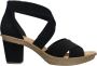 Rieker Zwarte Synthetische Hoge Hak Sandalen Black Dames - Thumbnail 2