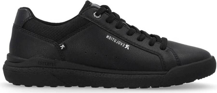 Rieker Zwarte Sneakers voor Mannen Black Heren