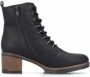 Rieker Winterlaarsjes veterschoenen hakken smalle vorm - Thumbnail 2