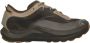 ROA Bruin Leren Sneakers met Vibram Zool - Thumbnail 1