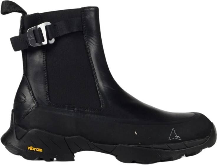 ROA Chelsea Boot Zwart Leer Black Heren