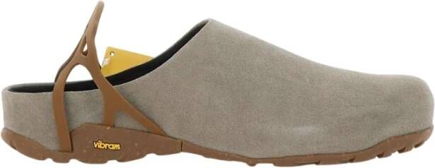 ROA Grijze Suède Sneakers Vibram Zool
