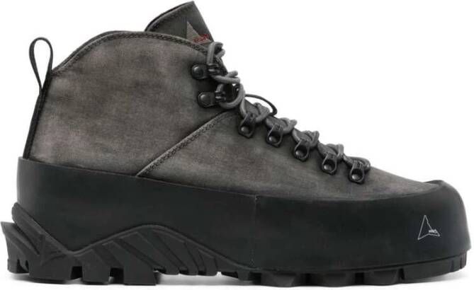 ROA Lace-up Boots Black Heren