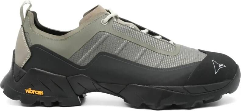 ROA Lichte Sneakers Donkergrijs Taupe