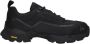 ROA Gewatteerde Zwarte Sneakers met Logo Print Black Heren - Thumbnail 1