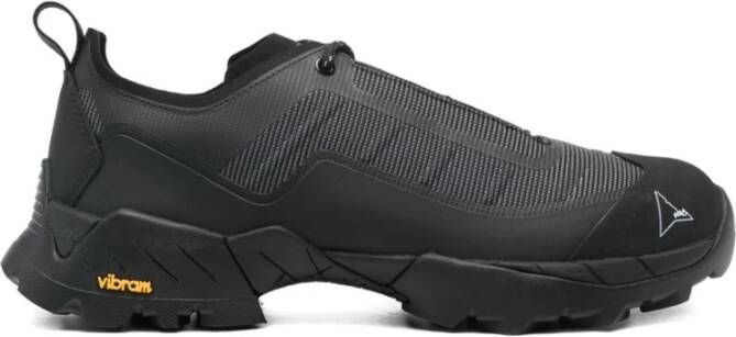 ROA Zwarte Sneakers Lichtgewicht Mesh Vibram Zool