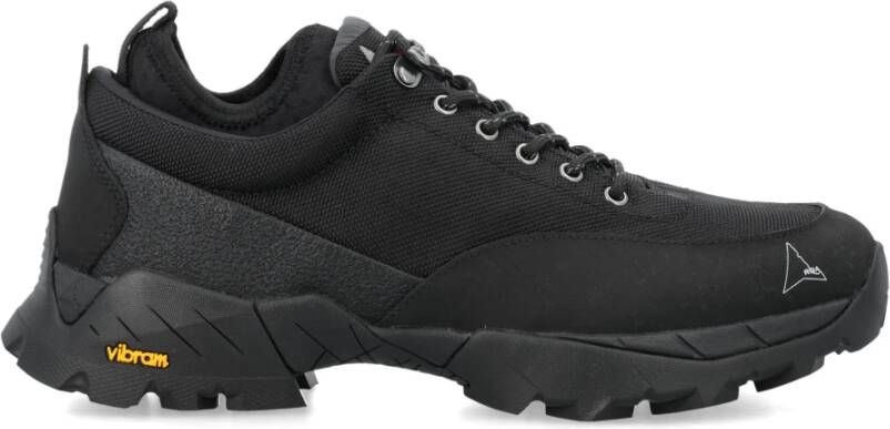 ROA Zwarte Sneakers met Geborduurd Logo