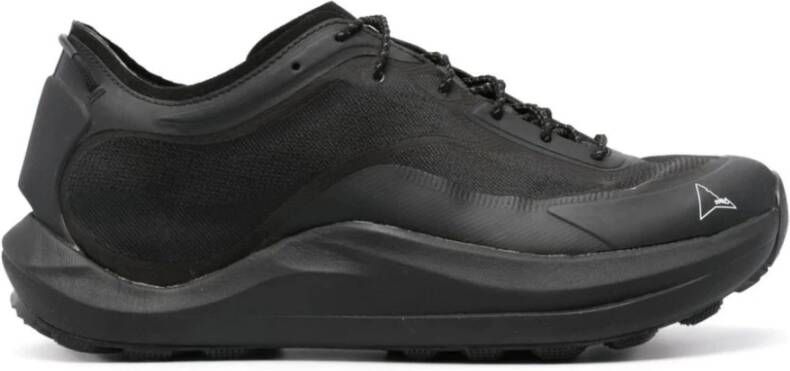 ROA Zwarte Sneakers ProWave Jacquard Afwerking