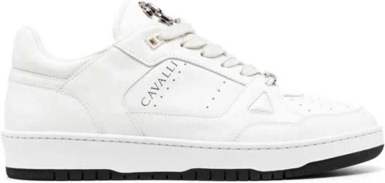 Roberto Cavalli Beige Casual Sneakers voor Mannen Beige Heren