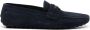 Roberto Cavalli Blauwe Leren Loafers Casual Flats Blue Heren - Thumbnail 5